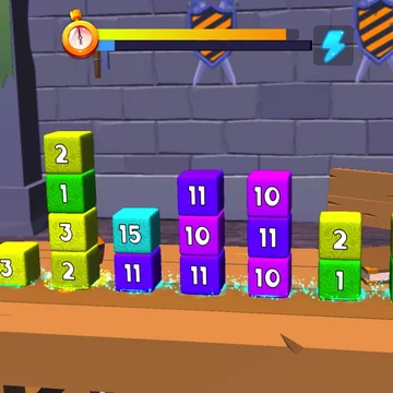 👑 Покажи кто здесь настоящий Король! 
Соединяй кубики и собирай комбо! 
Берегись огненных стрел, они хотят сжечь твои кубы! 
Разбивай лёд на замороженных кубиках! 
⭐️ Улучшай, Открывай, Прокачивай новые кубики и поставь рекорд!