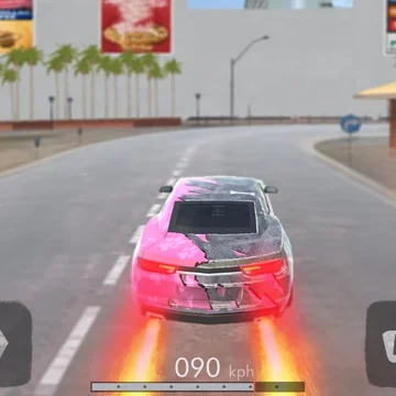 Гоночная игра с погонями! Выполняй задачи, убегая от преследователя, избегая взрывов и мчась к финишу