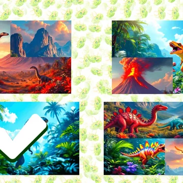 "Микс Пазл: Динозавры" — увлекательная игра для детей! Разделите и перемешайте картинки с динозаврами, соберите их заново и развивайте логическое мышление.