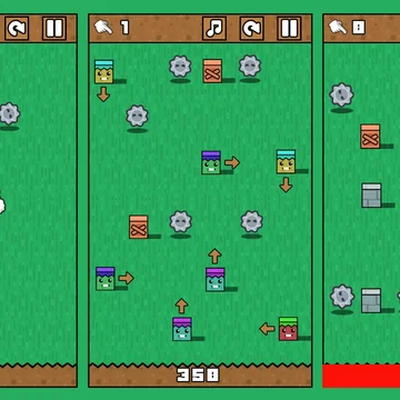 Запустите цепочку взрывов, чтобы уничтожить все зомбо-ящики и прочие зомбо-штуки.