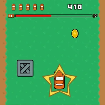 Двигайтесь через различные трассы, собирая монеты и избегая препятствий.