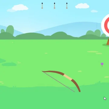 Почувствуйте себя Робином Гудом. Метко стреляйте из лука и набирайте как можно больше баллов.