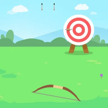 Почувствуйте себя Робином Гудом. Метко стреляйте из лука и набирайте как можно больше баллов.