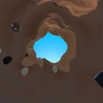 "Копатель дыры" - затягивающий симулятор копания дыры. Бери лопату в руки и начинай копать яму! Добывай ресурсы, прокачивай себя и копай еще быстрее!