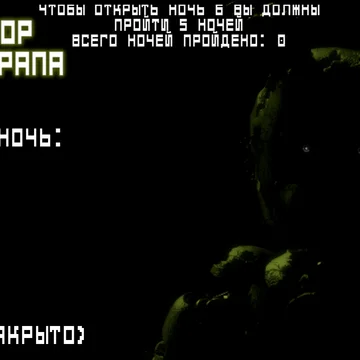 Сможешь пройти все ночи за аниматроника Спрингтрапа?