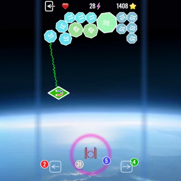 Уничтожай космический мусор из орбитального рельсотрона и прокачивай арифметический навык.