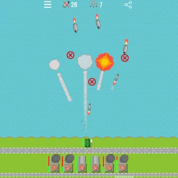 Защити атомную станцию от вражеских ракет