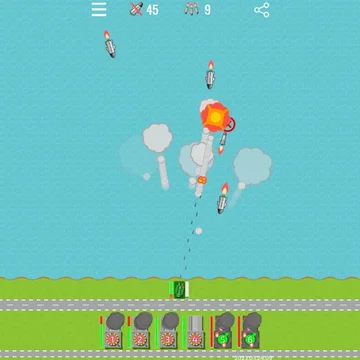 Защити атомную станцию от вражеских ракет