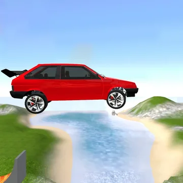 Российское Дерби: Столкновение — окунись в атмосферу зрелищных автогонок на специальном полигоне с элементами разрушения. В игре 5 русских автомобилей и танк!!!