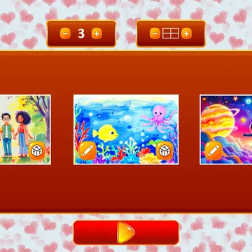 Соберите яркие и увлекательные картинки, меняя местами их части! Игра "Микс пазл: Детские рисунки" развивает логику, внимание и навыки решения задач.