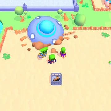 Улучшайте свой отряд собак! Пришельцы захватили зоопарк. Вступайте в бой с НЛО, зомби и другими угрозами. Приручите псов. Корги, Хаски, Акиту, Доберман, Сиба-ину и другие породы. Развивайте своих собак, превращая их в настоящих героев!