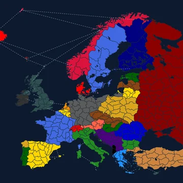 Европа в огне
Пошаговая стратегия на карте Европы 1936 года. 15 играбельных стран, 369 регионов, 74 достижения. Три пути к победе — военный, дипломатический или экономический. Завоюй континент!