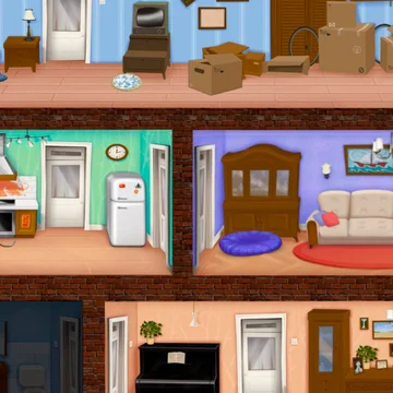 Плохой кот -веселая аркада, достань соседа, устрой бардак, не будь пойман!