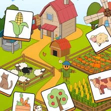 Маджонг построй  ферму на Пикабу Игры