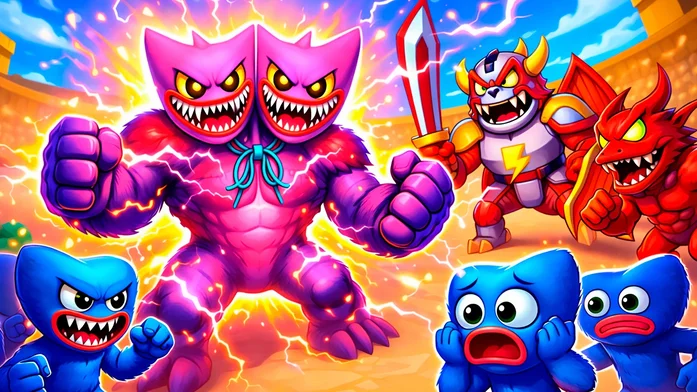 Битва Монстров: Слияние на Пикабу Игры