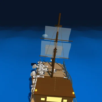 Прокатитесь на пиратском корабле сквозь разгул бури и спасти свою овечью команду! Избегайте препятствий, сражайтесь с волнами и доберитесь до берега с максимальным количеством овец на палубе.