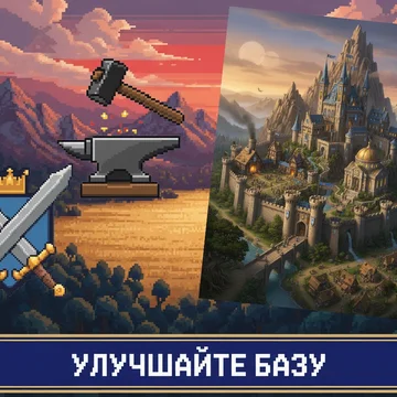 Пошаговая тактическая стратегия: постройте свою базу, набирайте бойцов и освобождайте земли от врагов в эпических битвах. Управляйте ресурсами, защищайте свою цитадель!