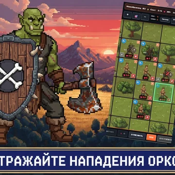 Пошаговая тактическая стратегия: постройте свою базу, набирайте бойцов и освобождайте земли от врагов в эпических битвах. Управляйте ресурсами, защищайте свою цитадель!