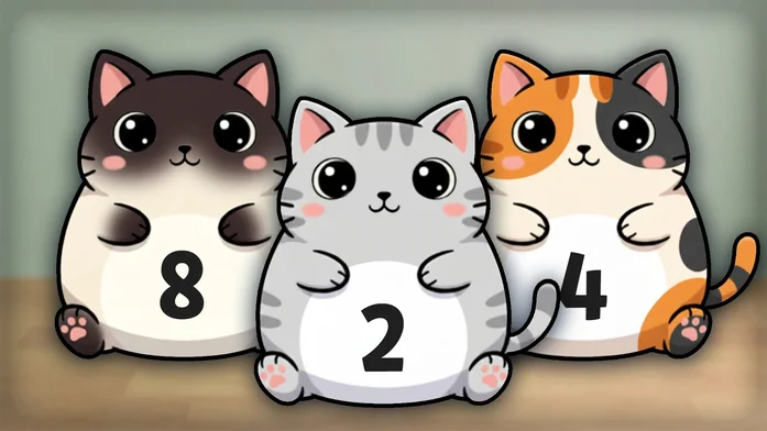 Котопад 2048 на Пикабу Игры