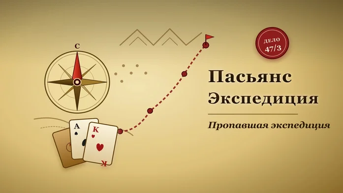 Пасьянс Косынка: Экспедиция на Пикабу Игры