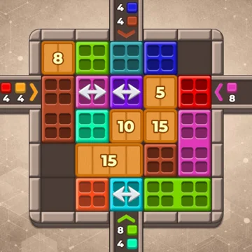 Логическая игра про цветные кубики. Двигайте блоки, заполняйте фигуры кубиками и решайте увлекательные головоломки.