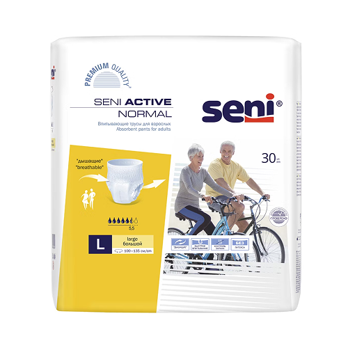 Seni Active Normal, трусы впитывающие (L)