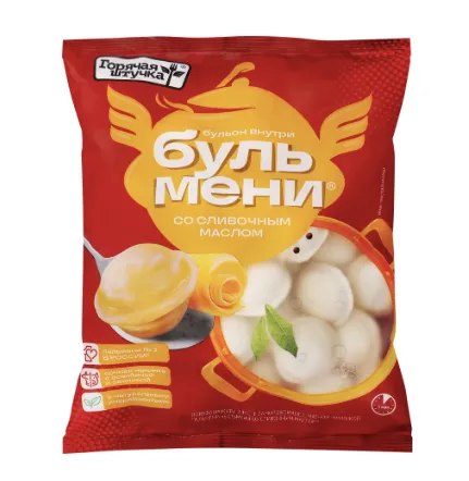 Пельмени ГОРЯЧАЯ ШТУЧКА Бульмени со сливочным маслом, 400г